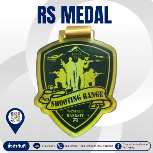 เหรียญรางวัลอะคริลิคAcrylic Medal 10