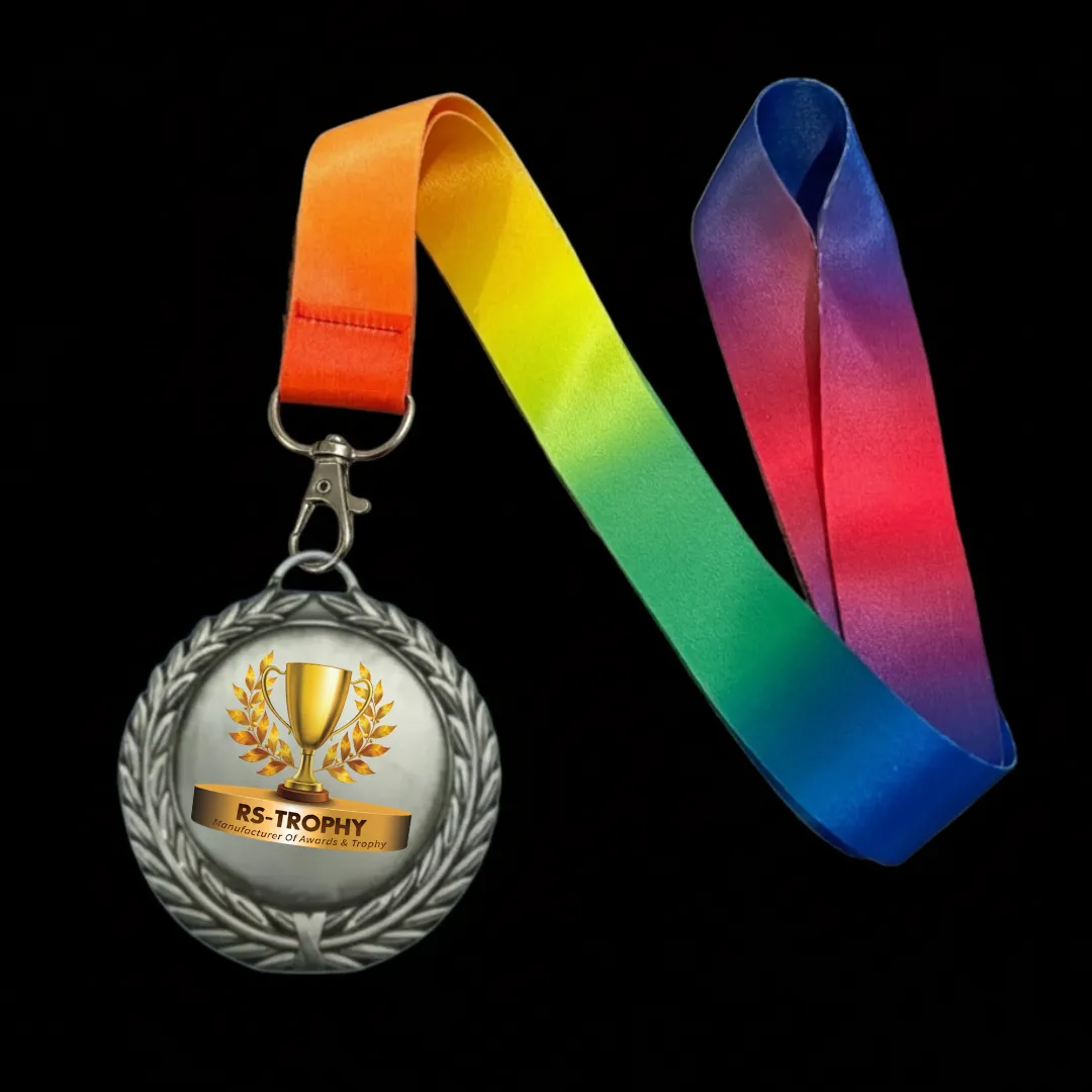 เหรียญรางวัลโลหะ: เหรียญรางวัลโลหะสีเงินรมดำ