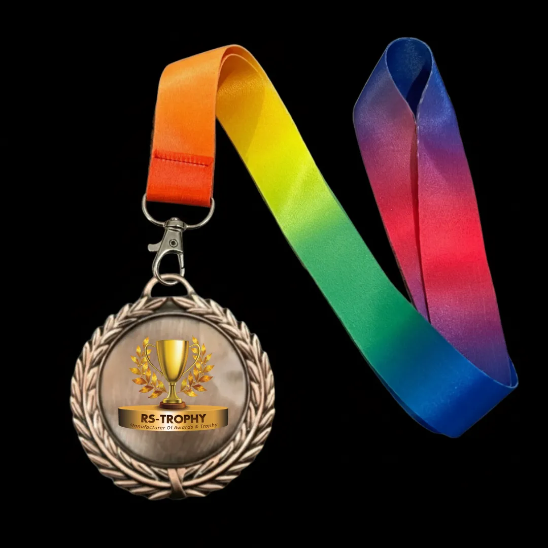 เหรียญรางวัลโลหะ: เหรียญรางวัลโลหะสีทองเเดงรมดำ