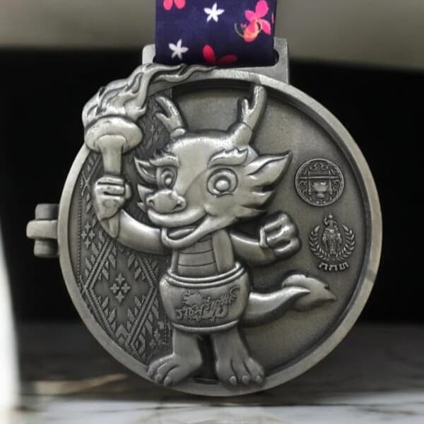 เหรียญรางวัลซิงค์อัลลอยZinc Alloy Medal 16